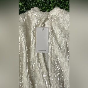 Nadine Merabi white dress